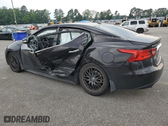 2017 Nissan Maxima S with VIN 1N4AA6AP4HC406296, listed as a Copart auction lot 62153935 with 186,493 mi miles and Salvage title. Bid and sale history available at DreamBid. Image 2.