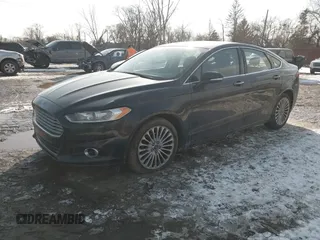 2014 Ford Fusion Titanium with VIN 3FA6P0K90ER336116, listed as a IAAI auction lot 41559792 with 132,852 mi miles. Bid and sale history available at carsss.com. Image 17.