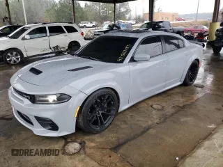 2021 Dodge Charger SRT Hellcat Widebody z VIN 2C3CDXL97MH615140, wystawiony jako Copart lot #42569185 z przebiegiem 39 710 mil mil oraz Czysty tytuł • Clean title. Historia ofert i sprzedaży dostępna na DreamBid. Obrazek 1.