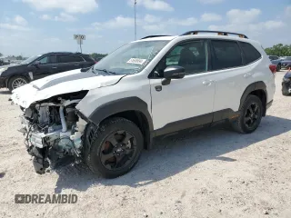 2022 Subaru Forester Wilderness with VIN JF2SKAMC0NH523252, listed as a Copart auction lot 51658694 with 18,166 mi miles and Salvage Title. Bid and sale history available at carsss.com. Image 1.