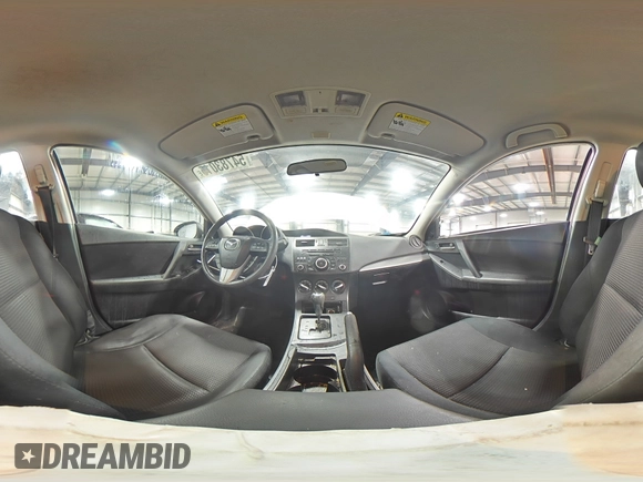 2012 Mazda 3 i Touring with VIN JM1BL1V75C1625651, listed as a Copart auction lot 54783015 with 179,696 mi miles and Salvage title. Bid and sale history available at DreamBid. Image 14.