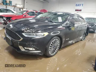 2018 Ford Fusion Hybrid Titanium with VIN 3FA6P0RU3JR153944, listed as a Copart auction lot 50405545 with 170,931 mi miles and Salvage Title. Bid and sale history available at carsss.com. Image 1.