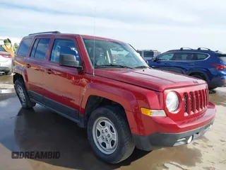 2015 Jeep Patriot Altitude Edition with VIN 1C4NJPBA4FD386943, listed as a IAAI auction lot 41312798 with 55,634 mi miles. Bid and sale history available at carsss.com. Image 1.