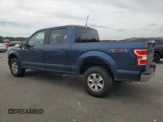 2019 Ford F-150 XL with VIN 1FTEW1E55KFC10642, listed as a Copart auction lot 62811755 with 128,286 mi miles and Salvage title. Bid and sale history available at DreamBid. Image 2.