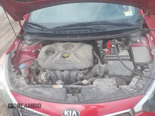 2016 Kia Forte LX with VIN KNAFX4A64G5580203, listed as a IAAI auction lot 41961563 with 140,800 mi miles. Bid and sale history available at carsss.com. Image 10.