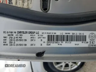 2013 Dodge Journey R/T with VIN 3C4PDDFG3DT606514, listed as a Copart auction lot 47925805 with 129,206 mi miles and Clean title. Bid and sale history available at DreamBid. Image 15.