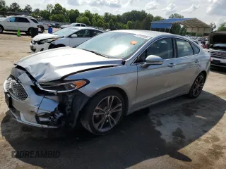 2020 Ford Fusion Titanium with VIN 3FA6P0D97LR138594, listed as a Copart auction lot 57755565 with Not provided miles and Clean title. Bid and sale history available at DreamBid. Image 1.