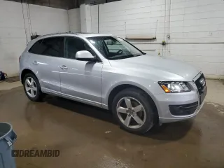 2012 Audi Q5 Premium Plus with VIN WA1LFAFP5CA122447, listed as a Copart auction lot 65022545 with 95,814 mi miles and Salvage title. Bid and sale history available at DreamBid. Image 4.