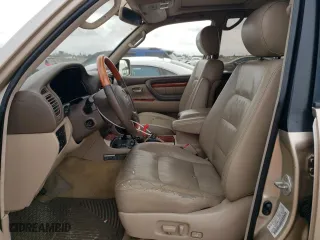 2000 Lexus LX 470 with VIN JT6HT00W5Y0080039, listed as a Copart auction lot 75300064 with 186,828 mi miles and Clean Title. Bid and sale history available at carsss.com. Image 7.