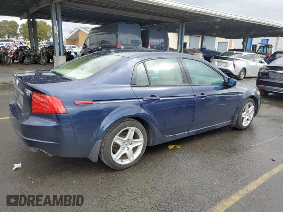 2006 Acura TL with VIN 19UUA66226A046816, listed as a Copart auction lot 44070205 with 180,346 mi miles and Salvage Title. Bid and sale history available at carsss.com. Image 3.