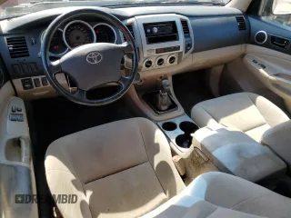 2006 Toyota Tacoma PreRunner with VIN 5TETX62N46Z221324, listed as a Copart auction lot 62179035 with 189,971 mi miles and Salvage title. Bid and sale history available at DreamBid. Image 8.
