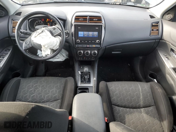 2021 Mitsubishi Outlander SE with VIN JA4APVAU2MU017275, listed as a Copart auction lot 87055624 with 74,837 mi miles and Salvage title. Bid and sale history available at DreamBid. Image 8.