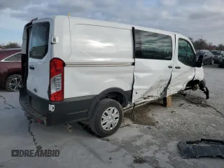 2024 Ford Transit Cargo with VIN 1FTBR1Y82RKA69031, listed as a Copart auction lot 49503815 with Not Provided miles and Salvage Title. Bid and sale history available at DreamBid. Image 3.