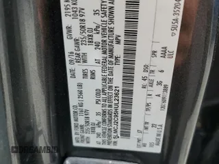 2017 Lincoln MKC Select with VIN 5LMCJ2C95HUL23621, listed as a Copart auction lot 50904715 with 80,868 mi miles and Salvage Title. Bid and sale history available at DreamBid. Image 12.