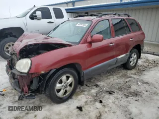 2005 Hyundai Santa Fe GLS with VIN KM8SC73E75U024033, listed as a Copart auction lot 40567464 with 131,936 mi miles and Clean Title. Bid and sale history available at carsss.com. Image 1.