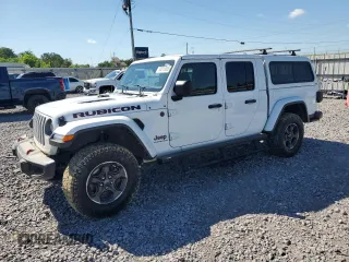 2023 Jeep Gladiator Rubicon z VIN 1C6JJTBG9PL546437, wystawiony jako Copart lot #55516685 z przebiegiem 14 106 mil mil oraz Szkoda całkowita • Salvage title. Historia ofert i sprzedaży dostępna na DreamBid. Obrazek 1.