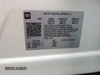 2023 Cadillac XT4 FWD Premium Luxury z VIN 1GYFZCR44PF105116, wystawiony jako Copart lot #51945915 z przebiegiem 20 669 mil mil oraz Szkoda całkowita • Salvage title. Historia ofert i sprzedaży dostępna na DreamBid. Obrazek 14.