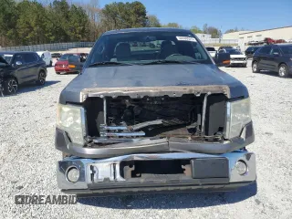 2010 Ford F-150 XL with VIN 1FTEX1C85AFD61411, listed as a Copart auction lot 50500925 with 164,735 mi miles and Salvage Title. Bid and sale history available at carsss.com. Image 5.