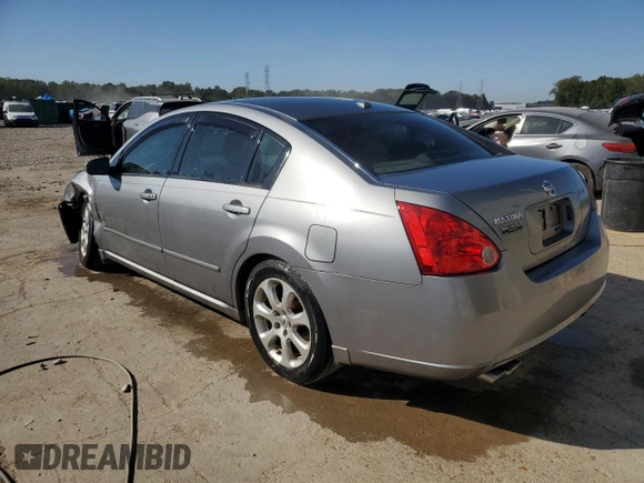 2008 Nissan Maxima 3.5 SE with VIN 1N4BA41E98C803316, listed as a Copart auction lot 75335324 with 82,782 mi miles and Salvage Title. Bid and sale history available at carsss.com. Image 2.