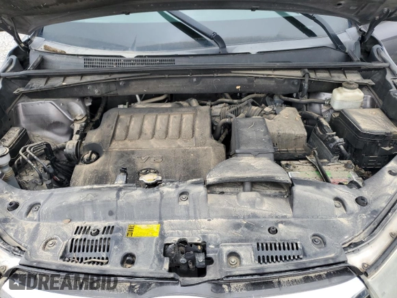 2015 Toyota Highlander Limited z VIN 5TDDKRFH2FS079464, wystawiony jako Copart lot #58397725 z przebiegiem Nie podano mil oraz Szkoda całkowita • Salvage title. Historia ofert i sprzedaży dostępna na DreamBid. Obrazek 12.