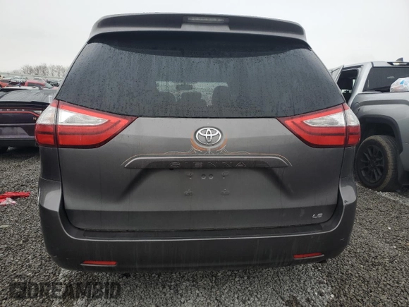 2017 Toyota Sienna LE Auto Access Seat with VIN 5TDKZ3DC4HS856642, listed as a Copart auction lot 43782355 with Not Provided miles and Salvage Title. Bid and sale history available at DreamBid. Image 6.