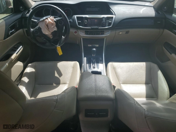 2014 Honda Accord Sedan EX-L with VIN 1HGCR3F85EA032737, listed as a Copart auction lot 49373095 with 132,911 mi miles and Salvage Title. Bid and sale history available at carsss.com. Image 8.