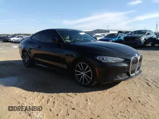 2021 BMW 4 Series 430i with VIN WBA53AP05MCF45415, listed as a Copart auction lot 77626274 with 113,090 mi miles and Clean Title. Bid and sale history available at DreamBid. Image 4.