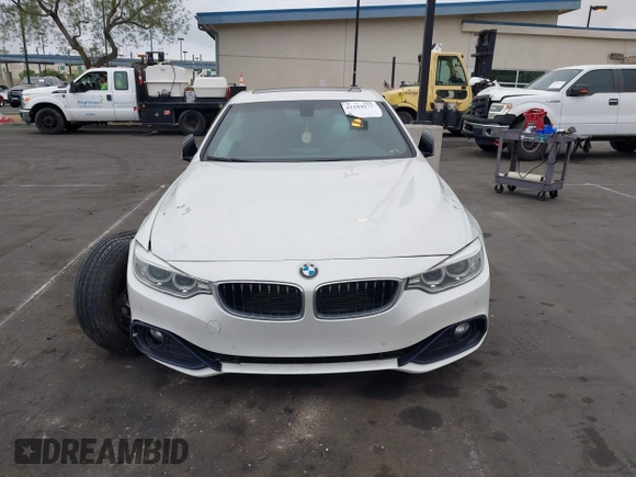 2015 BMW 4 Series 435i with VIN WBA3R1C50FK194927, listed as a IAAI auction lot 42104577 with Not provided miles and . Bid and sale history available at DreamBid. Image 12.
