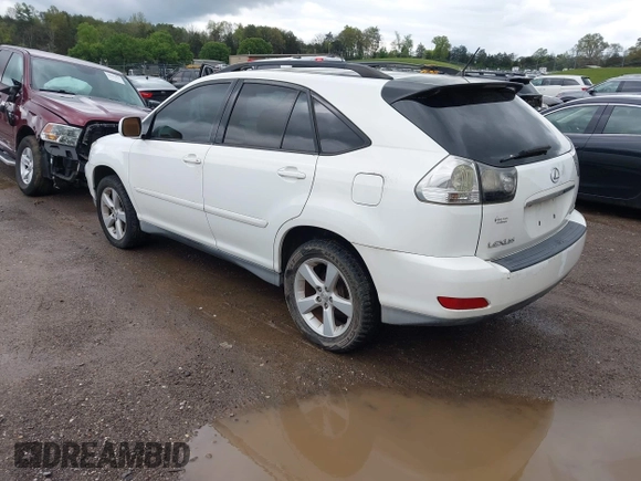 2007 Lexus RX 350 with VIN 2T2GK31U17C020054, listed as a IAAI auction lot 42014039 with 162,634 mi miles. Bid and sale history available at carsss.com. Image 3.