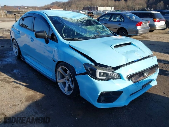 2016 Subaru WRX with VIN JF1VA1B61G9826975, listed as a IAAI auction lot 41511402 with 86,000 mi miles. Bid and sale history available at carsss.com. Image 1.