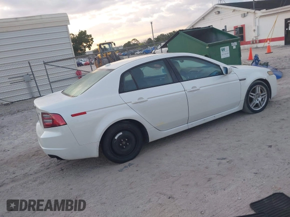 2008 Acura TL with VIN 19UUA66218A018427, listed as a IAAI auction lot 42016962 with 240,865 mi miles. Bid and sale history available at carsss.com. Image 4.