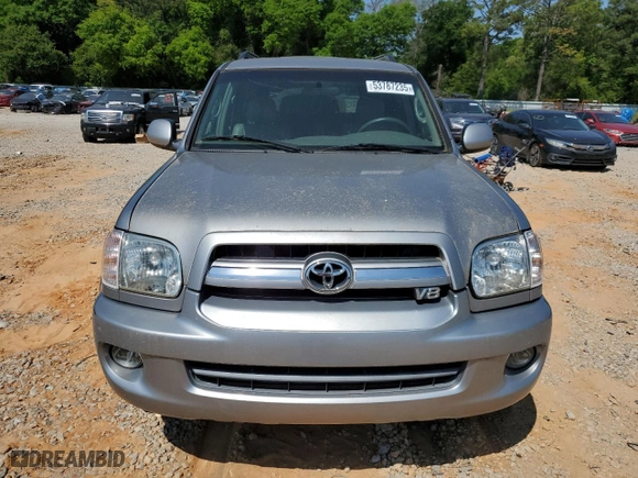 2006 Toyota Sequoia SR5 with VIN 5TDZT34A76S279763, listed as a Copart auction lot 53787235 with 159,855 mi miles and Clean Title. Bid and sale history available at carsss.com. Image 5.