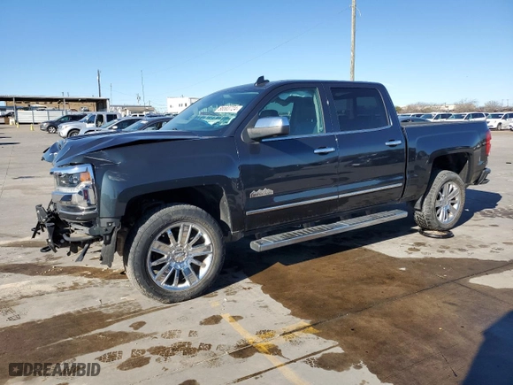 2017 Chevrolet Silverado 1500 High Country with VIN 3GCUKTEJ5HG433254, listed as a Copart auction lot 86583724 with 92,228 mi miles and Salvage Title. Bid and sale history available at carsss.com. Image 1.