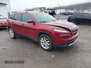 2016 Jeep Cherokee Limited with VIN 1C4PJMDS4GW105288, listed as a IAAI auction lot 41996924 with 99,117 mi miles. Bid and sale history available at carsss.com. Image 1.