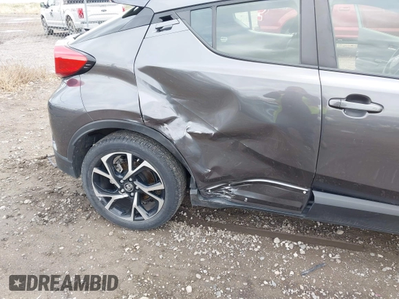 2019 Toyota C-HR XLE with VIN JTNKHMBX6K1055144, listed as a IAAI auction lot 41937836 with 8,299 mi miles. Bid and sale history available at carsss.com. Image 17.
