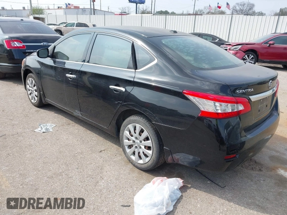 2015 Nissan Sentra SR with VIN 3N1AB7AP8FY308182, listed as a IAAI auction lot 41783618 with 120,947 mi miles and . Bid and sale history available at DreamBid. Image 3.