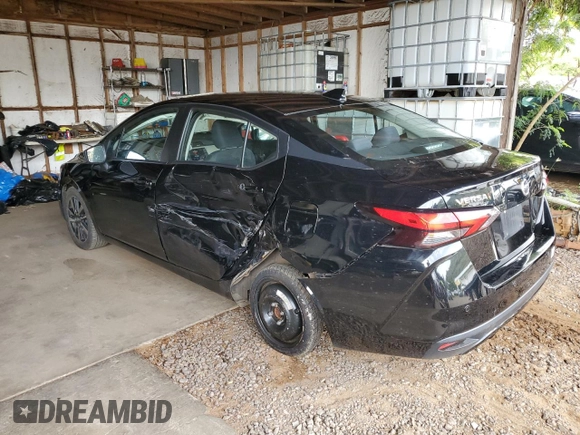 2022 Nissan Versa SV with VIN 3N1CN8EV9NL863992, listed as a Copart auction lot 54508515 with 33,362 mi miles and Non repairable. Bid and sale history available at DreamBid. Image 2.