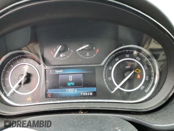 2014 Buick Regal with VIN 2G4GK5EX1E9215732, listed as a Copart auction lot 53346335 with 115,297 mi miles and Salvage title. Bid and sale history available at DreamBid. Image 9.