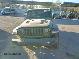 2021 Jeep Wrangler Unlimited Rubicon with VIN 1C4HJXFN9MW584171, listed as a Copart auction lot 78895184 with Not Provided miles and Salvage Title. Bid and sale history available at DreamBid. Image 10.