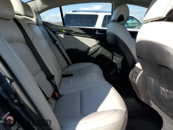 2014 Kia Cadenza Premium with VIN KNALN4D78E5146151, listed as a Copart auction lot 84447644 with 109,833 mi miles and Salvage Title. Bid and sale history available at carsss.com. Image 10.