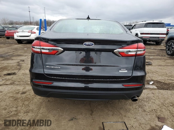 2020 Ford Fusion SE z VIN 3FA6P0HDXLR186671, wystawiony jako Copart lot #49582675 z przebiegiem 37 700 mil mil oraz Szkoda całkowita • Salvage title. Historia ofert i sprzedaży dostępna na DreamBid. Obrazek 6.