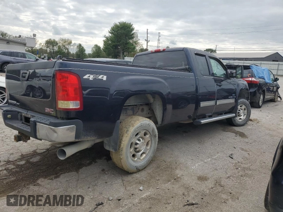 2008 GMC Sierra 2500HD SLT z VIN 1GTHK29648E119149, wystawiony jako Copart lot #73395794 z przebiegiem 98 656 mil mil oraz Szkoda całkowita • Salvage title. Historia ofert i sprzedaży dostępna na DreamBid. Obrazek 3.