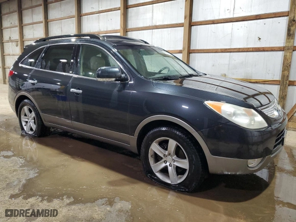 2008 Hyundai Veracruz GLS with VIN KM8NU13C68U041089, listed as a Copart auction lot 52187825 with 228,023 mi miles and Clean Title. Bid and sale history available at carsss.com. Image 4.