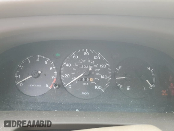 2000 Mazda Millenia with VIN JM1TA2210Y1614967, listed as a Copart auction lot 53606185 with 120,288 mi miles and Salvage Title. Bid and sale history available at DreamBid. Image 9.
