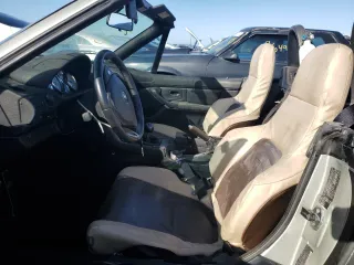 2001 BMW Z3 3.0i with VIN WBACN53401LL47061, listed as a Copart auction lot 77407164 with 0 mi miles and Non Repairable. Bid and sale history available at carsss.com. Image 7.