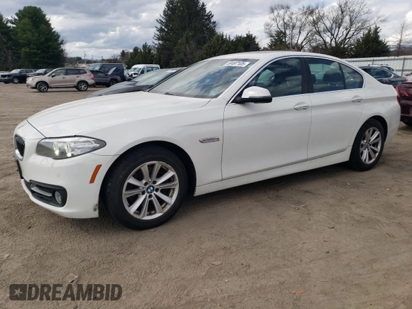 2016 BMW 5 Series 528i xDrive with VIN WBA5A7C58GG144333, listed as a Copart auction lot 50497105 with 132,134 mi miles and Clean Title. Bid and sale history available at DreamBid. Image 1.
