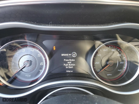 2018 Dodge Charger GT with VIN 2C3CDXJG1JH189751, listed as a Copart auction lot 45535535 with 73,762 mi miles and Salvage Title. Bid and sale history available at carsss.com. Image 9.