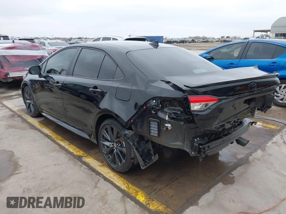 2024 Toyota Corolla SE with VIN 5YFS4MCE1RP193189, listed as a IAAI auction lot 41251914 with 8,470 mi miles and . Bid and sale history available at DreamBid. Image 3.