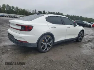 2021 Polestar 2 Launch Edition with VIN LPSED3KA2ML017218, listed as a Copart auction lot 73295444 with 33,808 mi miles and Salvage Title. Bid and sale history available at carsss.com. Image 3.