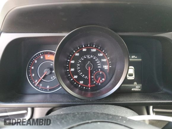 2023 Hyundai Elantra SE with VIN KMHLL4AG4PU454256, listed as a Copart auction lot 48863265 with 49,552 mi miles and Salvage title. Bid and sale history available at DreamBid. Image 9.